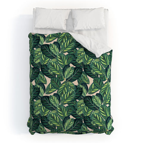 83 Oranges Botany Duvet Cover
