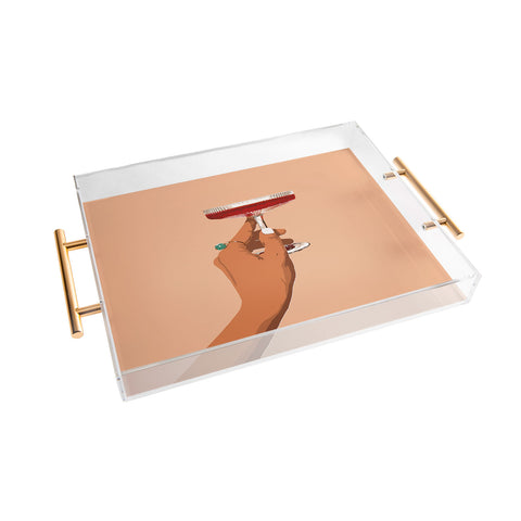 83 Oranges Cheers to Love Acrylic Tray