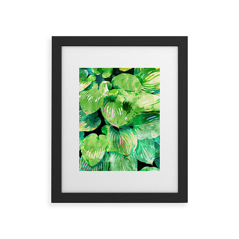 83 Oranges Colors Of The Jungle Framed Art Print