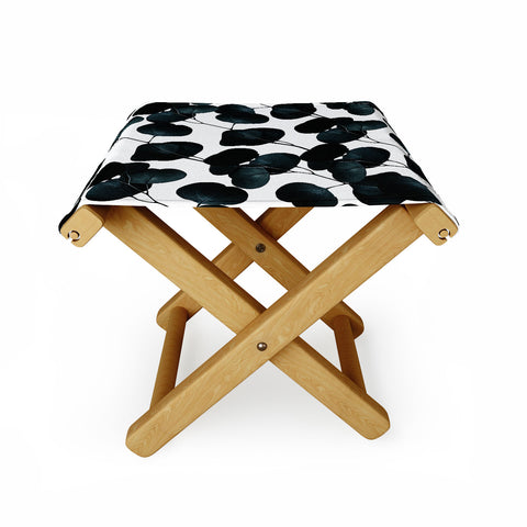 83 Oranges Dark Leaves Folding Stool