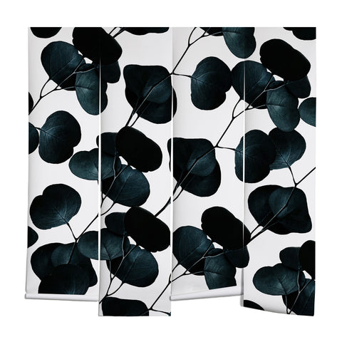 83 Oranges Dark Leaves Wall Mural