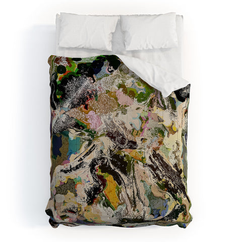 83 Oranges Echoes Beneath the Surface Comforter