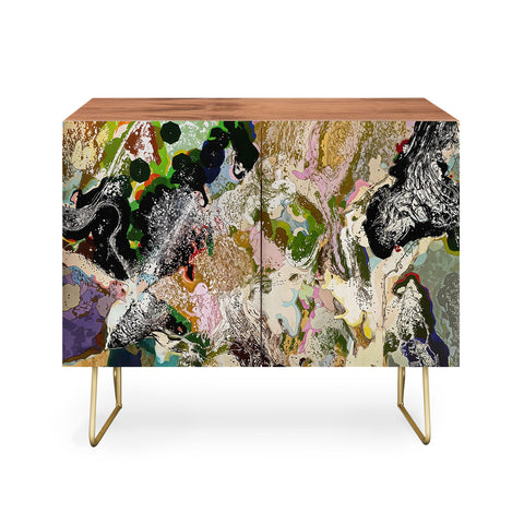 83 Oranges Echoes Beneath the Surface Credenza