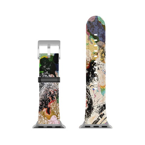 83 Oranges Echoes Beneath the Surface Apple Watch Band