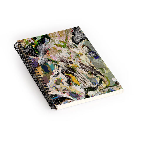 83 Oranges Echoes Beneath the Surface Spiral Notebook