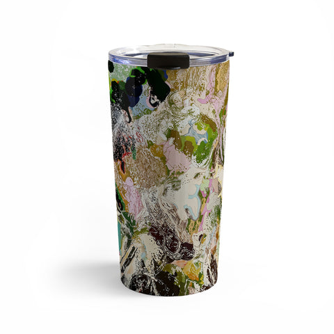83 Oranges Echoes Beneath the Surface Travel Mug