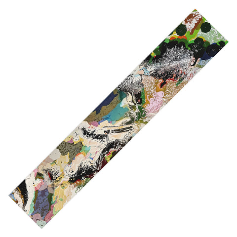 83 Oranges Echoes Beneath the Surface Table Runner