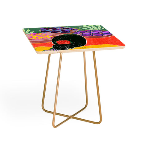 83 Oranges Fish Market Side Table