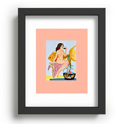 83 Oranges Fishy Shananigans Art Recessed Framing Rectangle