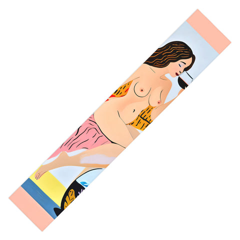 83 Oranges Fishy Shananigans Art Table Runner