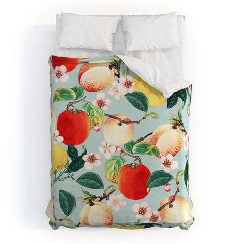83 Oranges Fruity Summer Duvet Cover