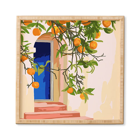 83 Oranges Go With All Your Heart Framed Wall Art havenly