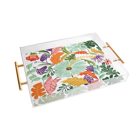83 Oranges Hello Tropical Acrylic Tray