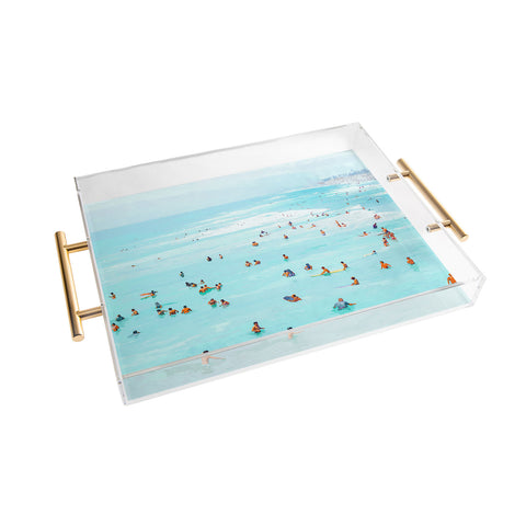 83 Oranges Hot Summer Day Acrylic Tray