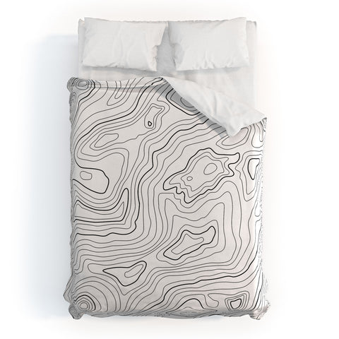 83 Oranges Intention Duvet Cover