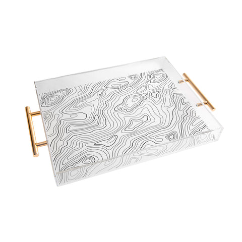 83 Oranges Intention Acrylic Tray