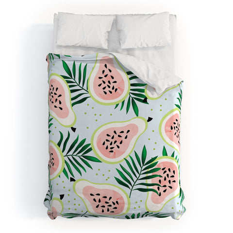 83 Oranges Juicy Surprise Duvet Cover