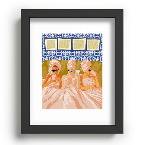 83 Oranges Ladies Only Club Recessed Framing Rectangle