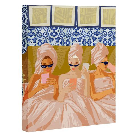 83 Oranges Ladies Only Club Art Canvas