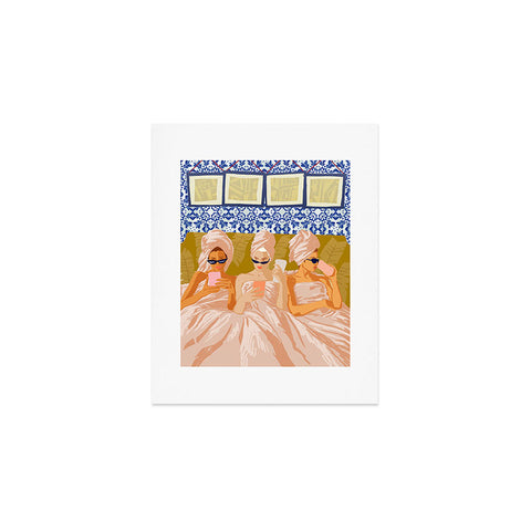 83 Oranges Ladies Only Club Art Print
