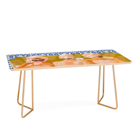 83 Oranges Ladies Only Club Coffee Table