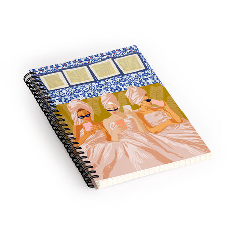 83 Oranges Ladies Only Club Spiral Notebook