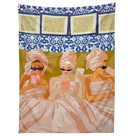 83 Oranges Ladies Only Club Tapestry