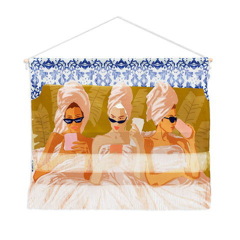 83 Oranges Ladies Only Club Wall Hanging Landscape