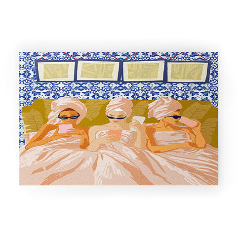 83 Oranges Ladies Only Club Welcome Mat