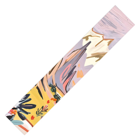 83 Oranges Lavender Mountains Table Runner