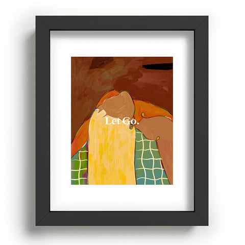 83 Oranges Let Us Let Go Recessed Framing Rectangle