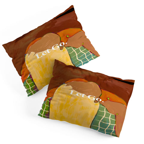 83 Oranges Let Us Let Go Pillow Shams
