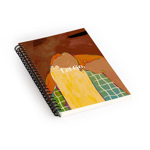 83 Oranges Let Us Let Go Spiral Notebook