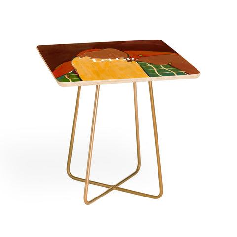 83 Oranges Let Us Let Go Side Table
