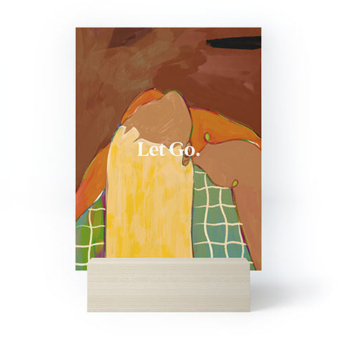 83 Oranges Let Us Let Go Mini Art Print