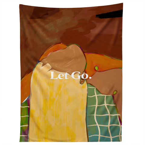 83 Oranges Let Us Let Go Tapestry