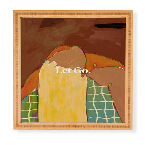 83 Oranges Let Us Let Go Framed Wall Art