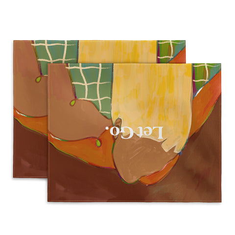 83 Oranges Let Us Let Go Placemat