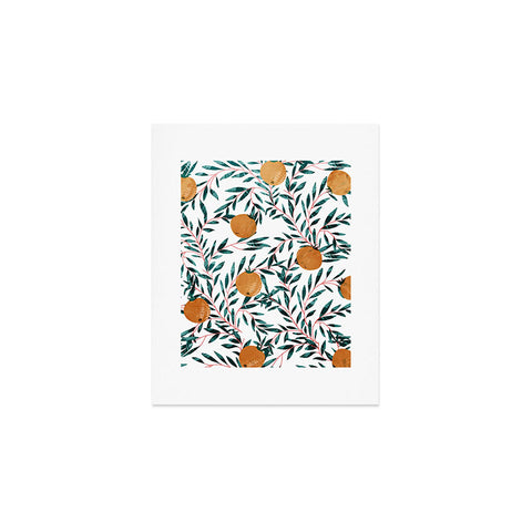 83 Oranges Mandarins Art Print