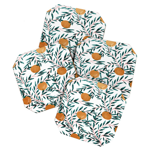 83 Oranges Mandarins Coaster Set