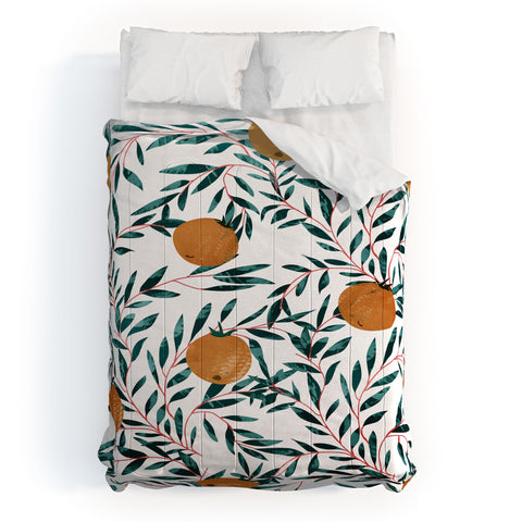 83 Oranges Mandarins Comforter