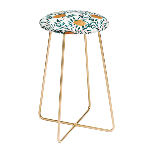 83 Oranges Mandarins Counter Stool