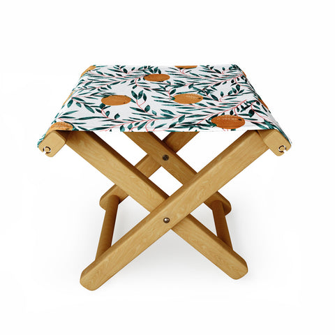 83 Oranges Mandarins Folding Stool