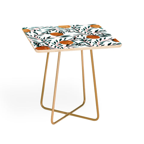 83 Oranges Mandarins Side Table
