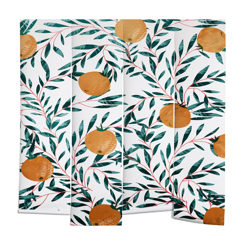 83 Oranges Mandarins Wall Mural