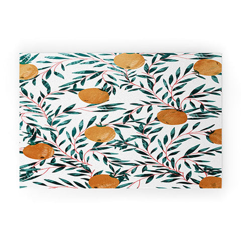 83 Oranges Mandarins Welcome Mat
