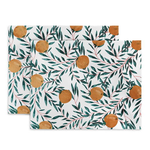83 Oranges Mandarins Placemat