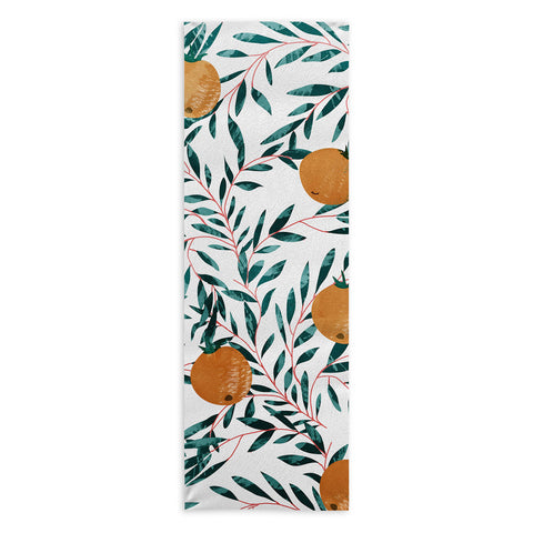 83 Oranges Mandarins Yoga Towel