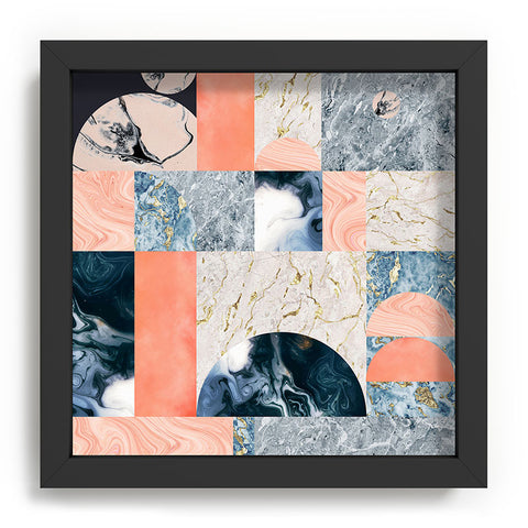 83 Oranges Marble and Lust Recessed Framing Square