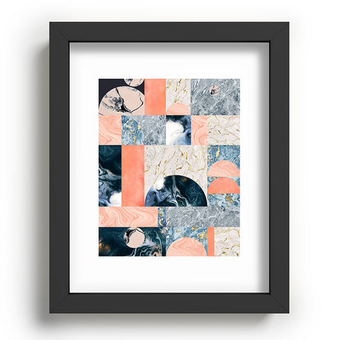 83 Oranges Marble and Lust Recessed Framing Rectangle
